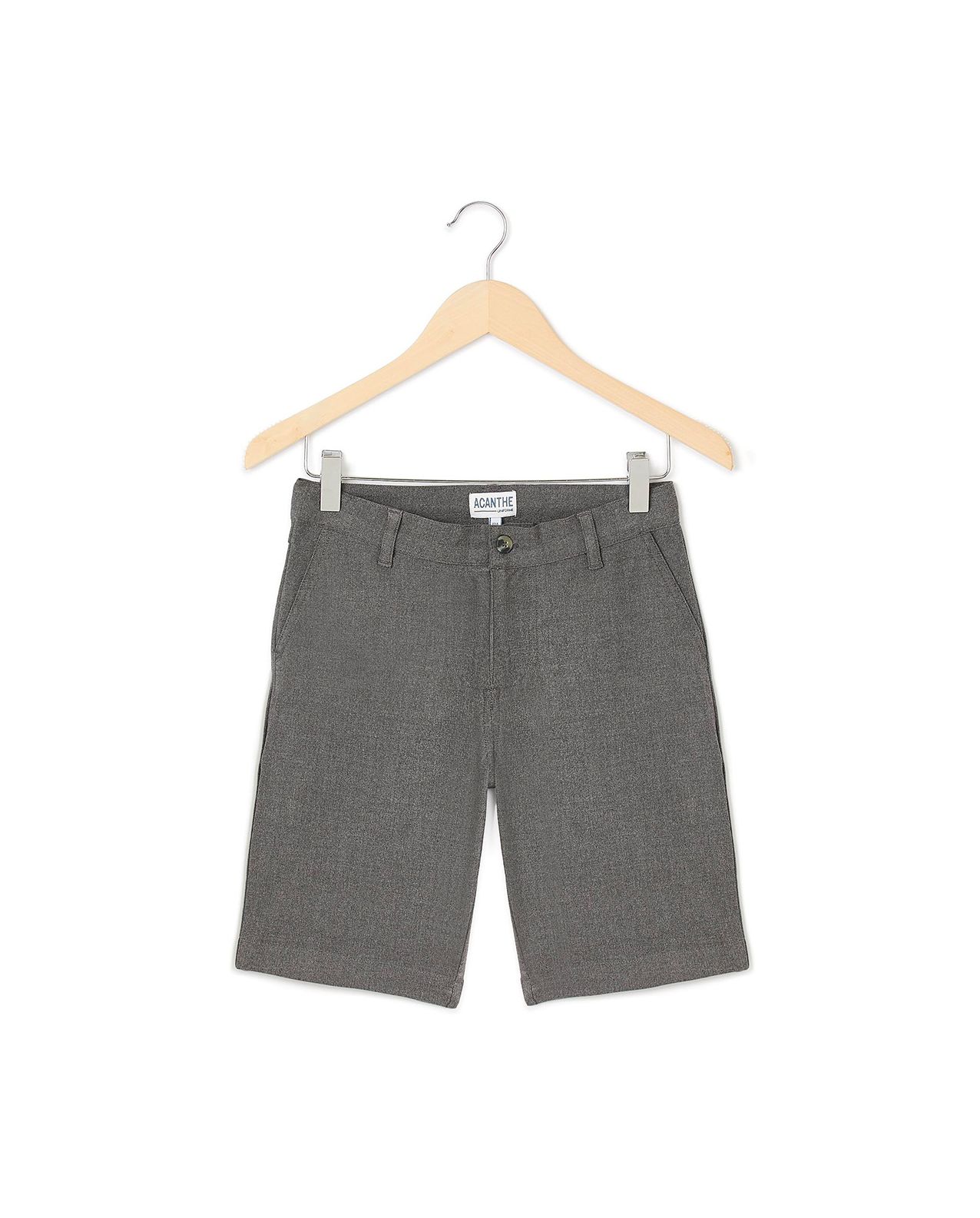 Bermuda gris Concordia | Garçon
