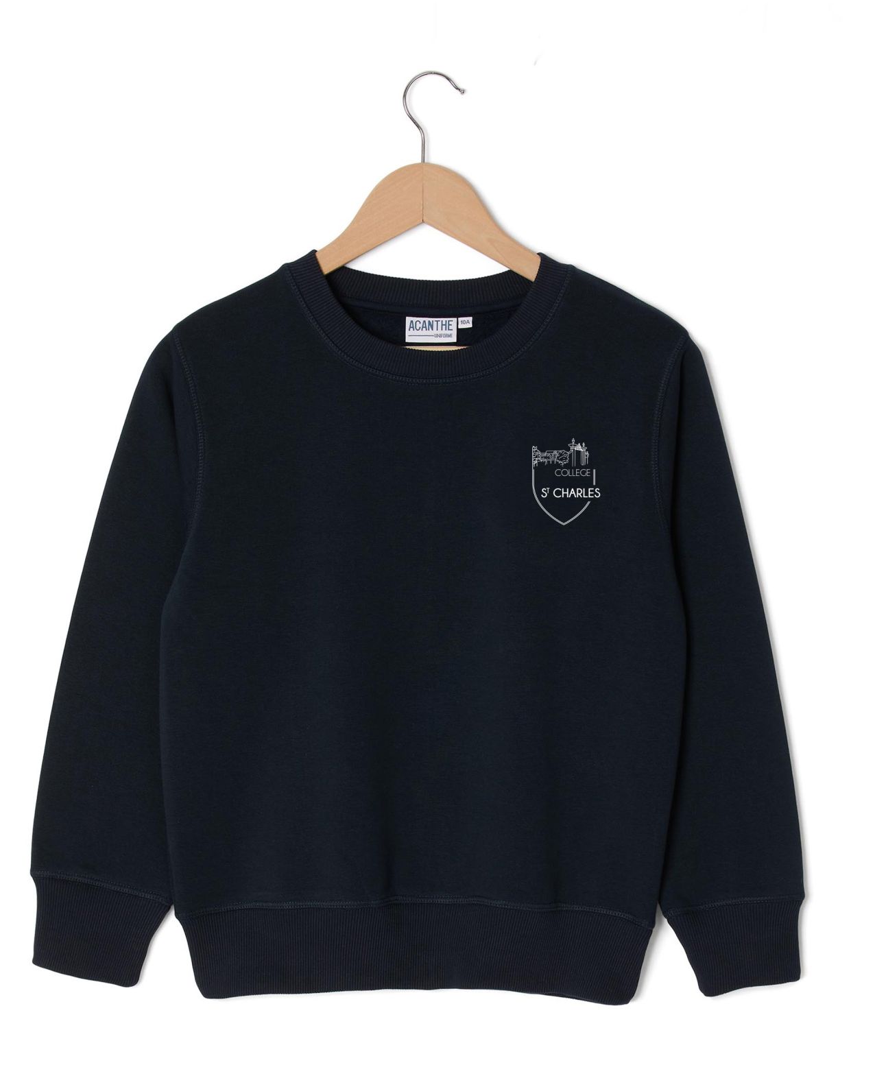 Sweat col rond St Charles LDSD | Mixte  OBLIGATOIRE (kit uniforme)