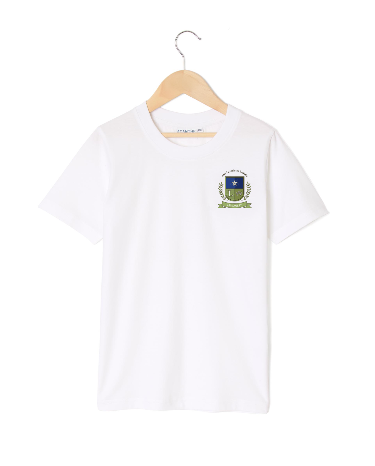 Tee-shirt blanc Lazaristes La Salle| Limonest